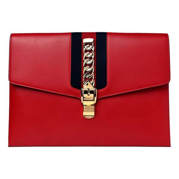 Gucci Maxi Sylvie Red - Picture 1 of 4